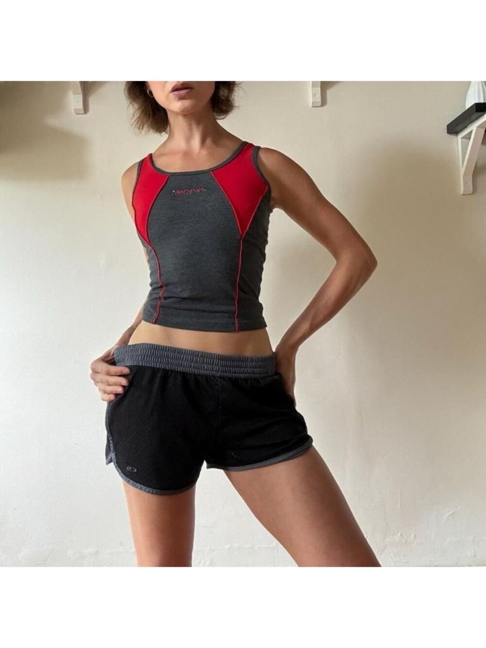 Y2K Sporty Tank Top — Merengue Couture - Picture 1 of 3